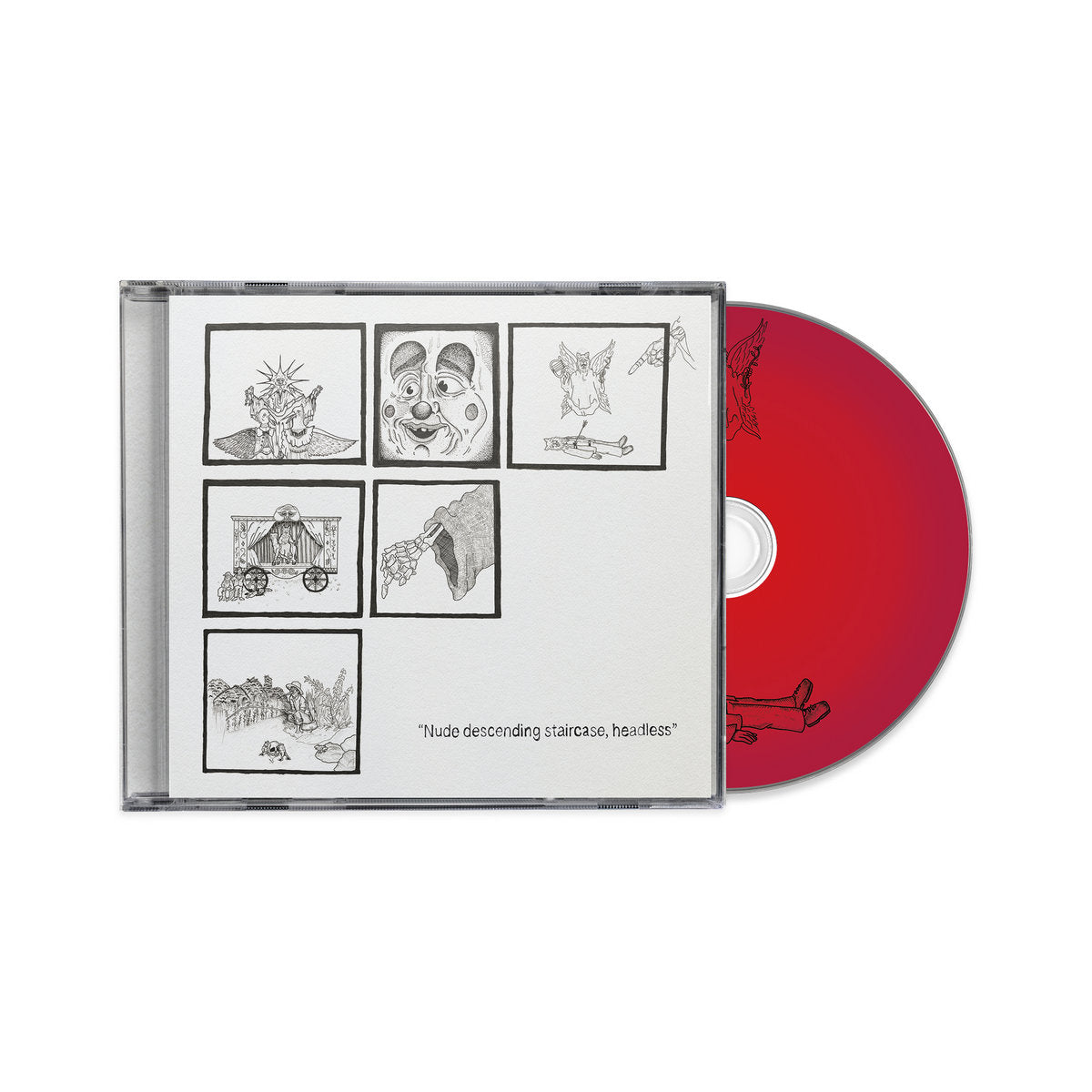 Teen Suicide- Nude Descending Staircase Headless
