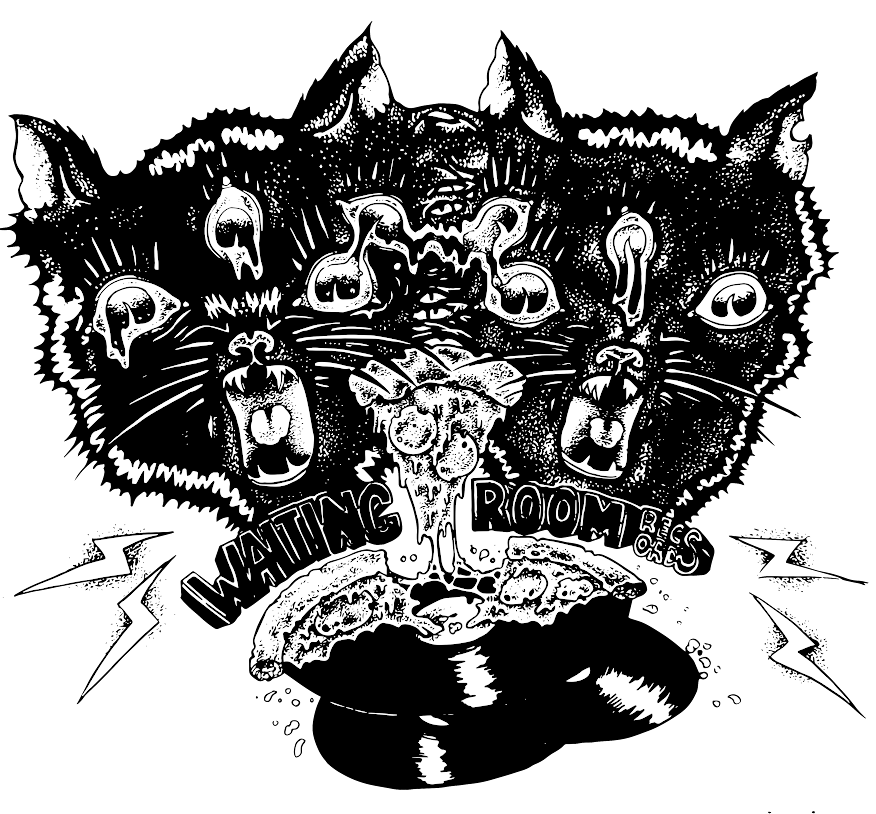 Waiting Room "Pizza Cat" Shirt