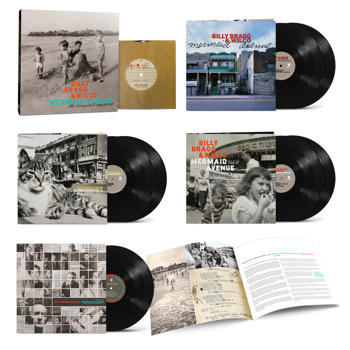 Billy Bragg & Wilco- Mermaid Avenue: The Complete Sessions PREORDER OUT 12/11