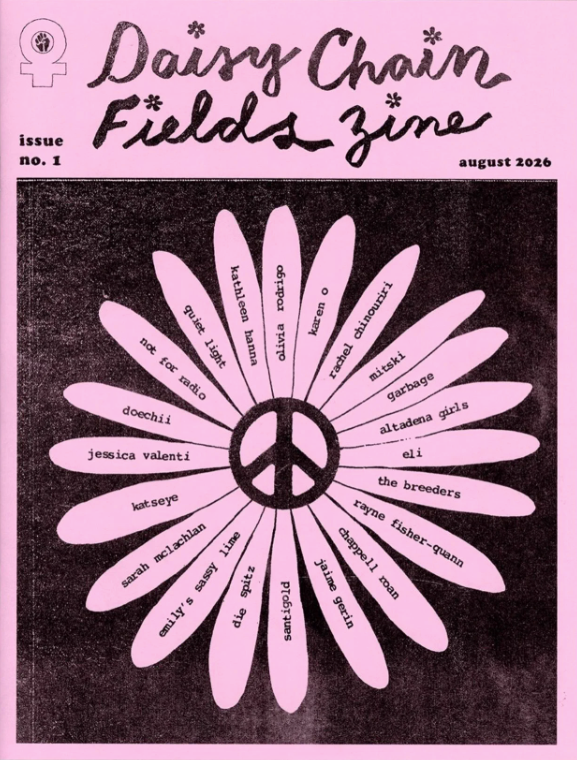 Olivia Rodrigo- Daisy Chain Fields Zine Issue 1