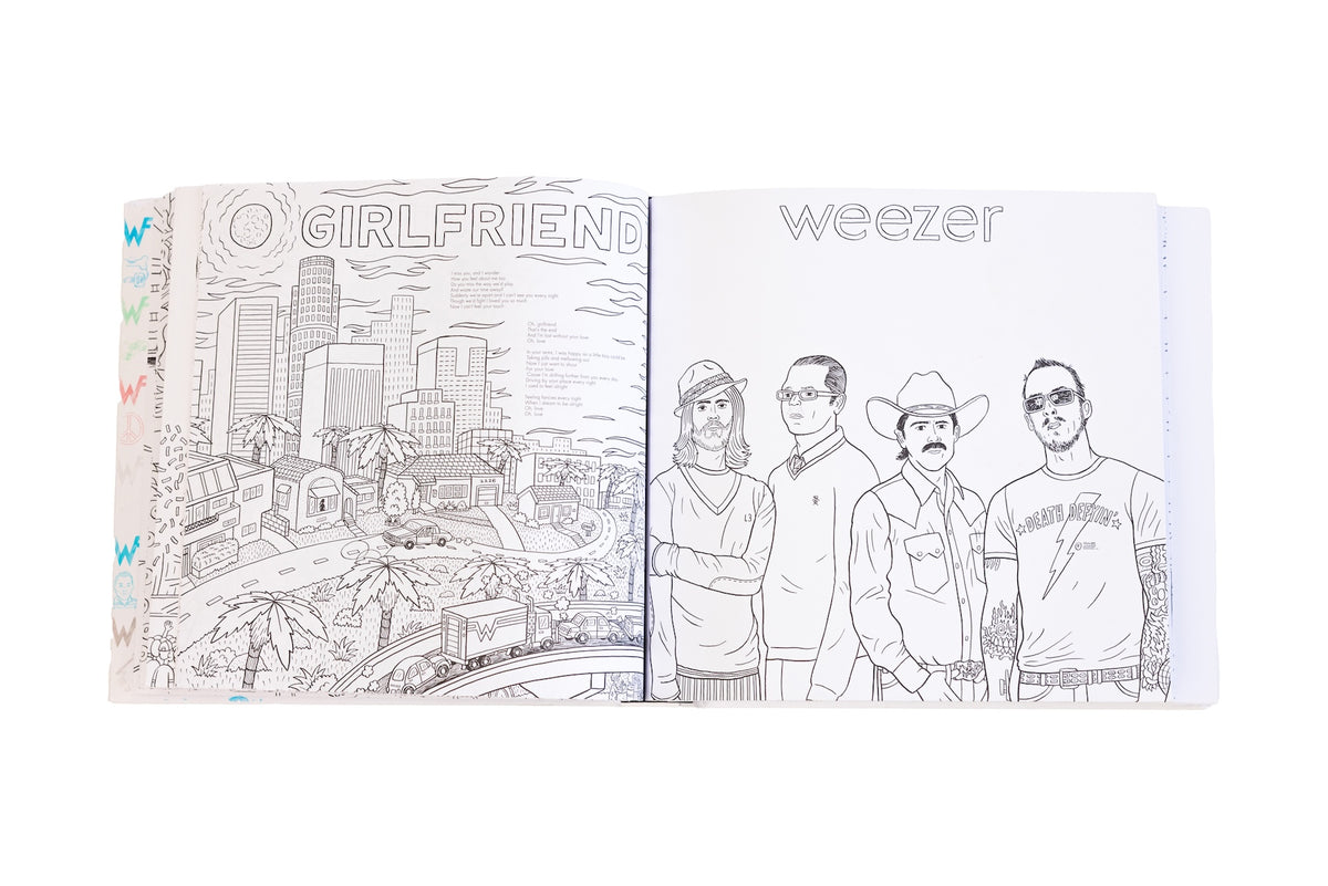 Weezer- Coloring Book Box Set PREORDER OUT 11/20