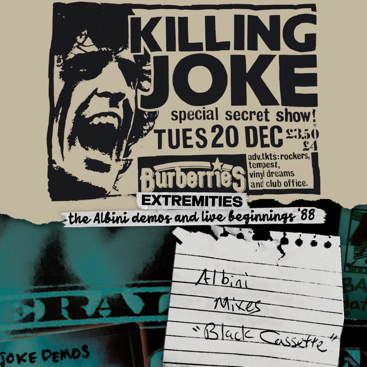 Killing Joke- Extremities The Albini Demos And Live Beginnings '88