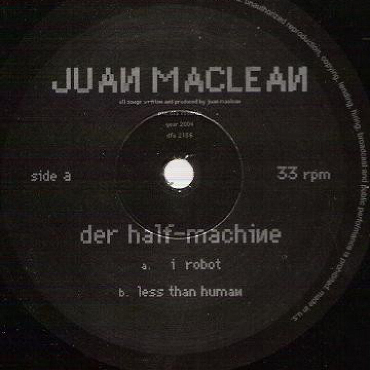 Juan MacLean- Der Half-Machine