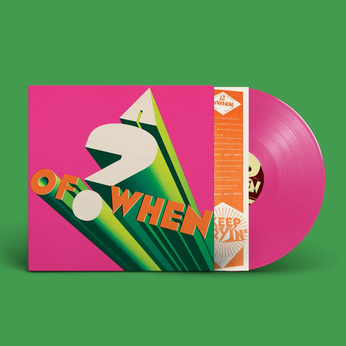 Panda Bear & Sonic Boom- A ? Of When PREORDER OUT 7/10