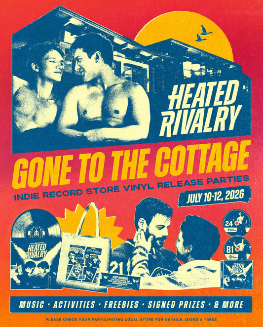 HEATED RIVALRY LISTENING PARTY! July 10th at 5pm!