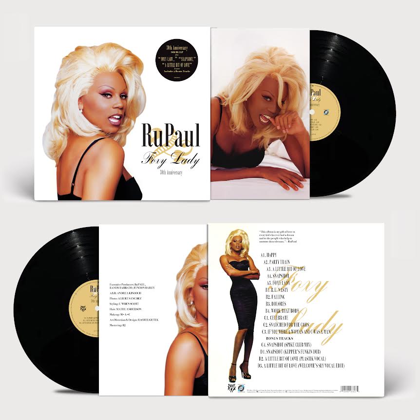 RuPaul- Foxy Lady (30th Anniversary) PREORDER OUT 5/29