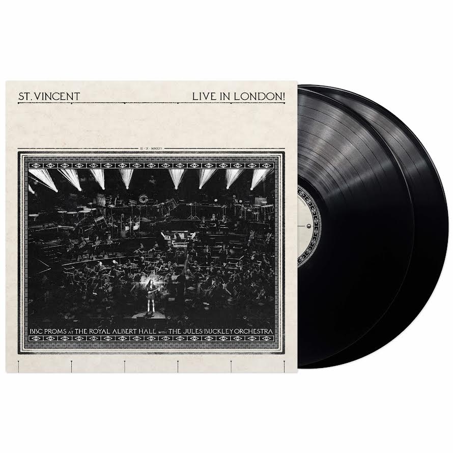 St. Vincent & Jules Buckley- Live In London! (BBC Proms At The Royal Albert Hall) PREORDER OUT 7/10