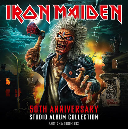 Iron Maiden- 50th Anniversary Studio Album Collection, Part One: 1980-1992 PREORDER OUT 12/11
