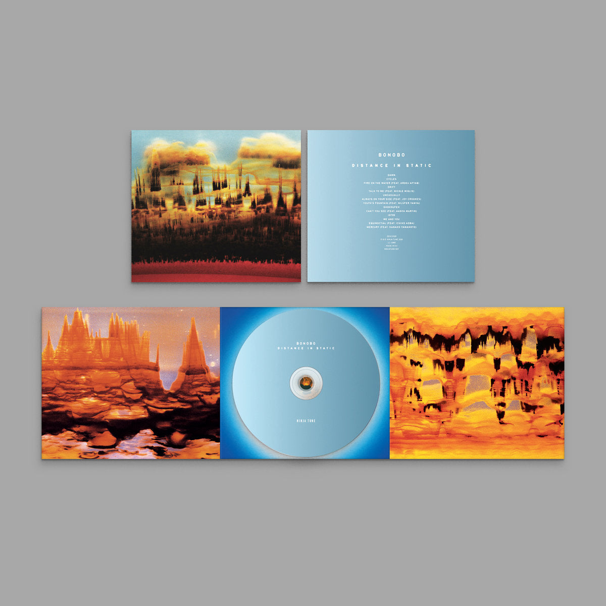 Bonobo- Distance In Static PREORDER OUT 9/11