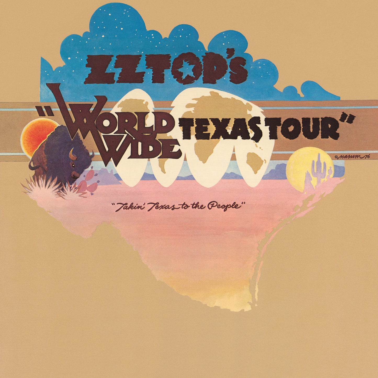 ZZ Top- World Wide Texas Tour PREORDER OUT 7/31