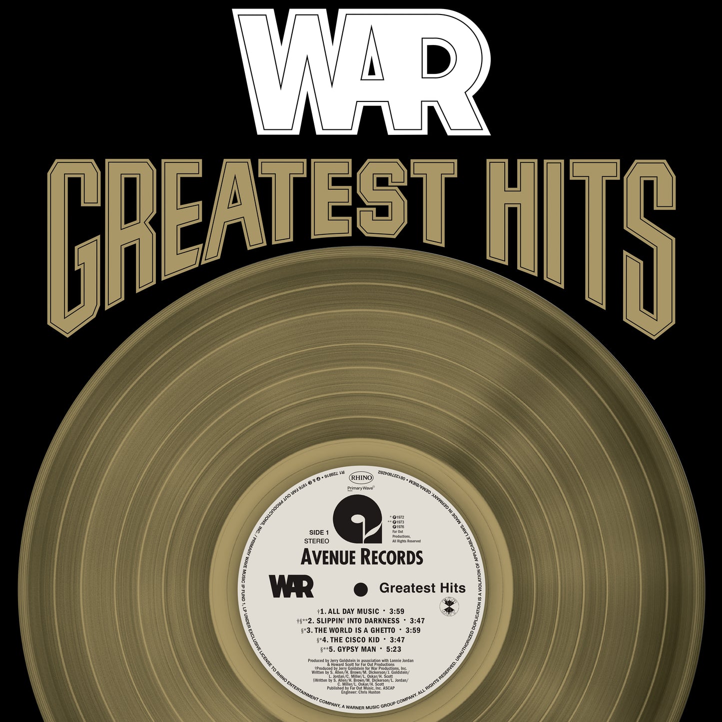 War- Greatest Hits PREORDER OUT 7/31