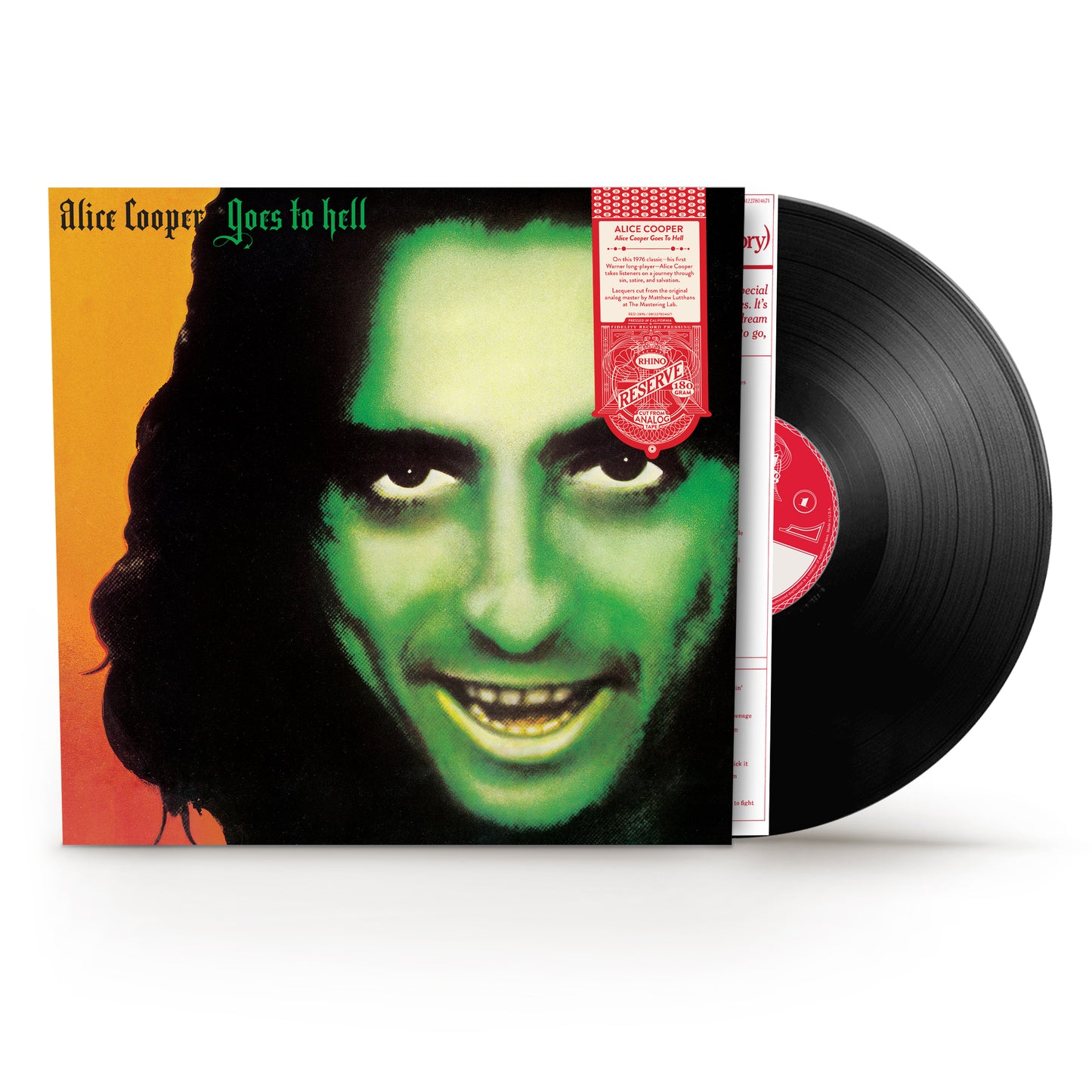 Alice Cooper- Goes To Hell (Rhino Reserve) PREORDER OUT 10/30