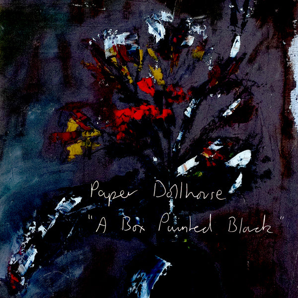 Paper Dollhouse- A Box Painted Black