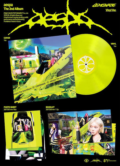 aespa- The 2nd Album 'LEMONADE' PREORDER OUT 9/11