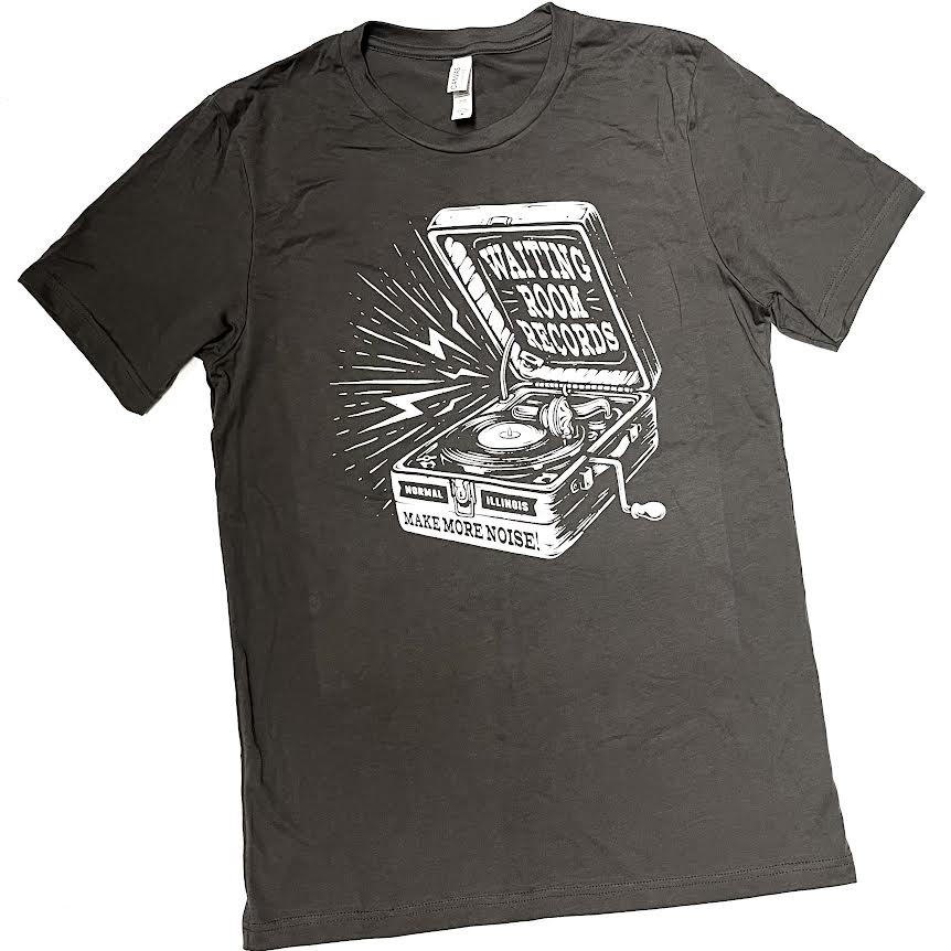 Waiting Room Records Turntable T-Shirt