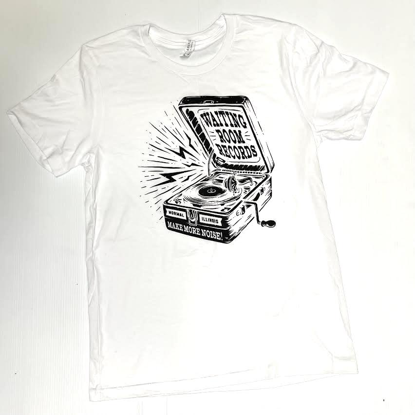 Waiting Room Records Turntable T-Shirt