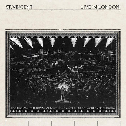 St. Vincent & Jules Buckley- Live In London! (BBC Proms At The Royal Albert Hall) PREORDER OUT 7/10