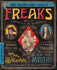 Motion Picture- Tod Browning's Sideshow Shockers: Freaks / The Unknown / The Mystic (Criterion Collection)