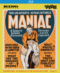 Motion Picture- Maniac (Forbidden Fruit: The Golden Age Of The Exploitation Picture Volume 17)