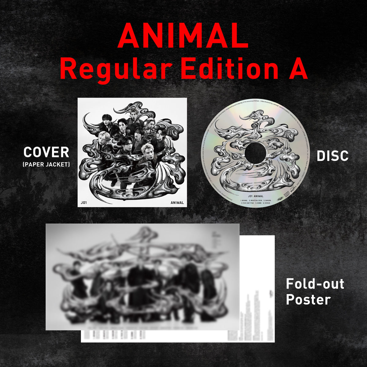 JO1- Animal: Regular Edition A