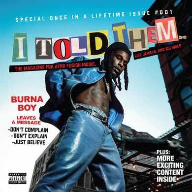 Burna Boy- I Told Them...