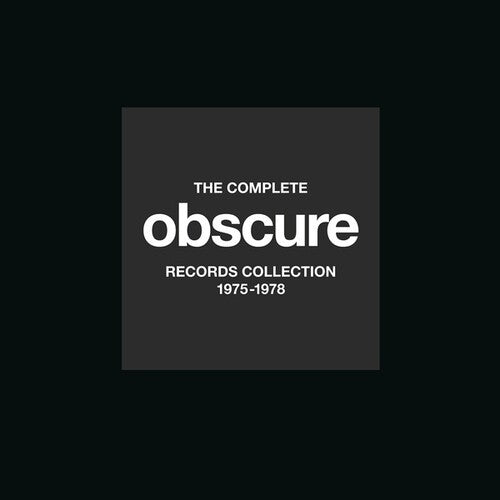 VA - The Complete Obscure Records Collection 1975-1978 (Remastered)