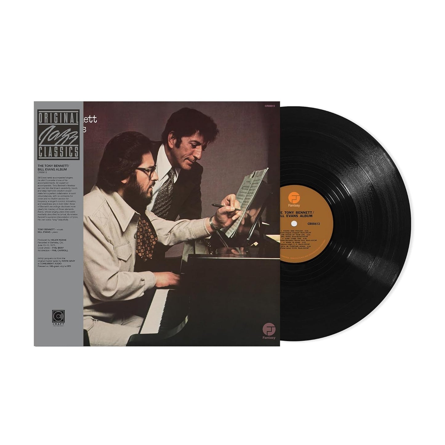 Tony Bennett & Bill Evans- The Tony Bennett Bill Evans Album (Original Jazz Classics Series)