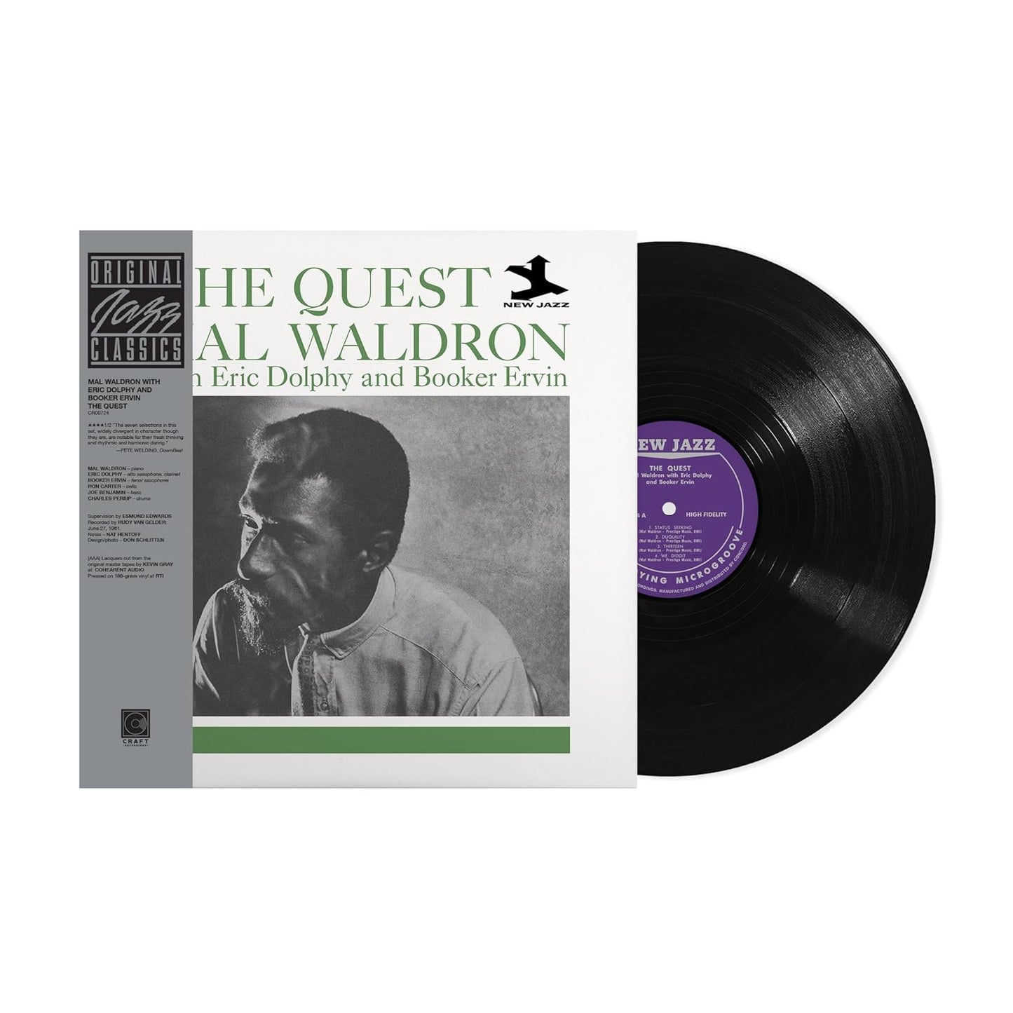 Mal Waldron with Eric Dolphy & Booker Ervin- The Quest (Original Jazz Classics Series)