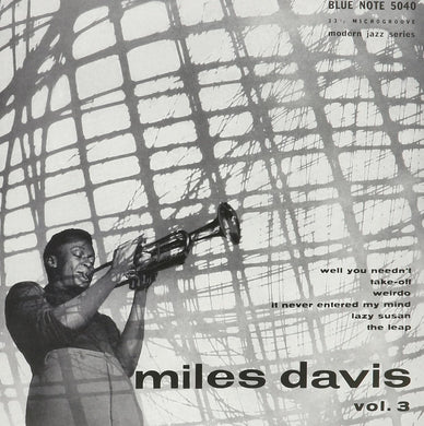 Miles Davis- Vol. 3 (Mono)