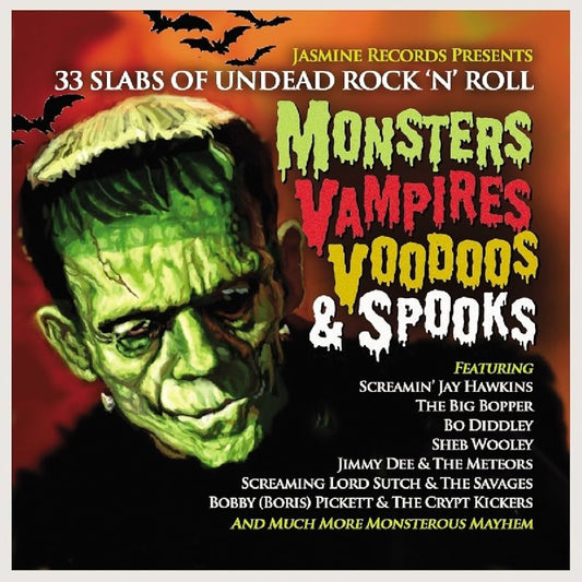 VA- Monsters, Vampires, Voodoos & Spooks - 33 Slabs Of Undead Rock ‘N’ Roll