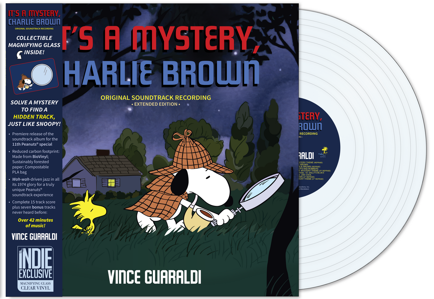 Vince Guaraldi- It's A Mystery, Charlie Brown PREORDER OUT 8/21