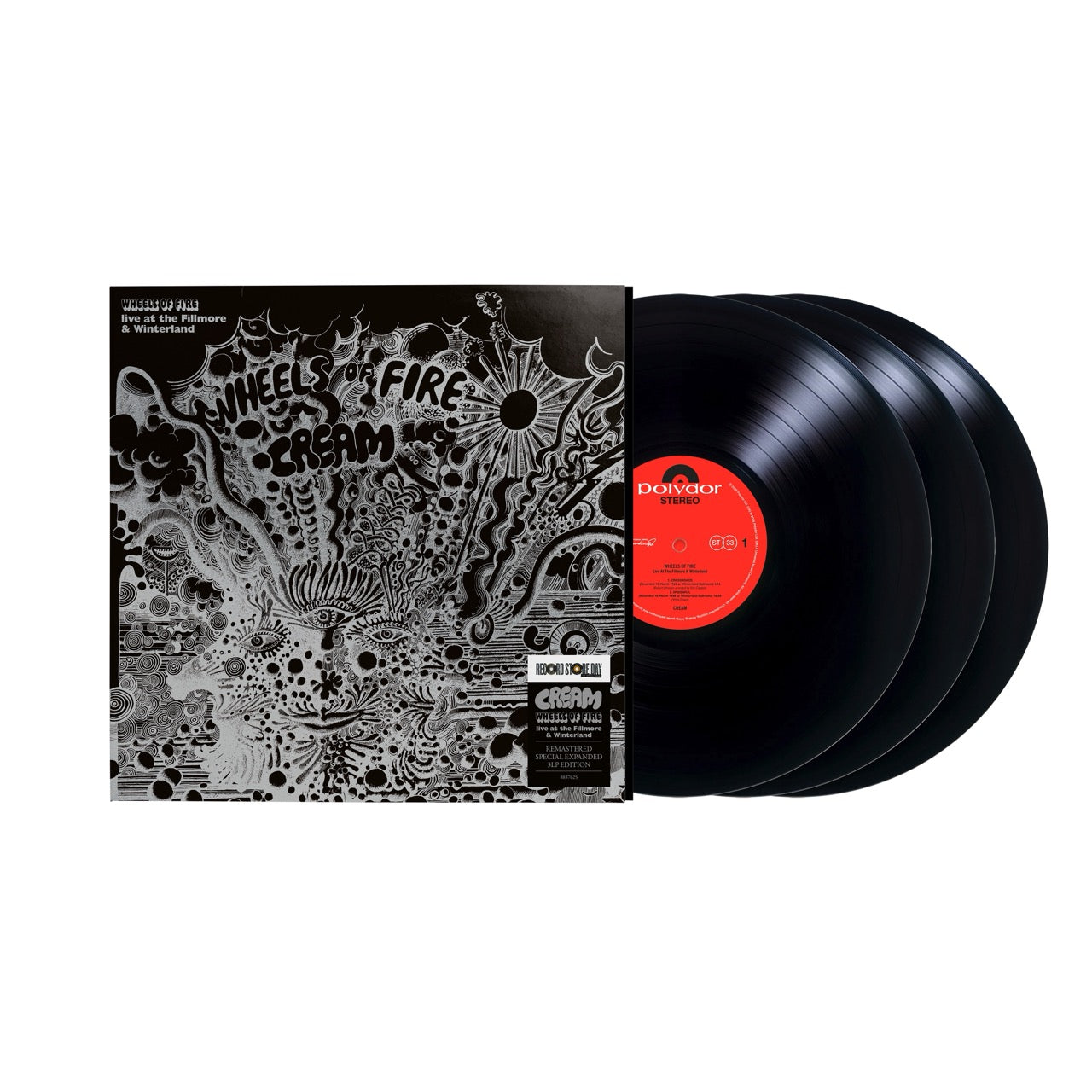 Cream- Wheels Of Fire: Live At The Filmore & Winterland (Expanded)