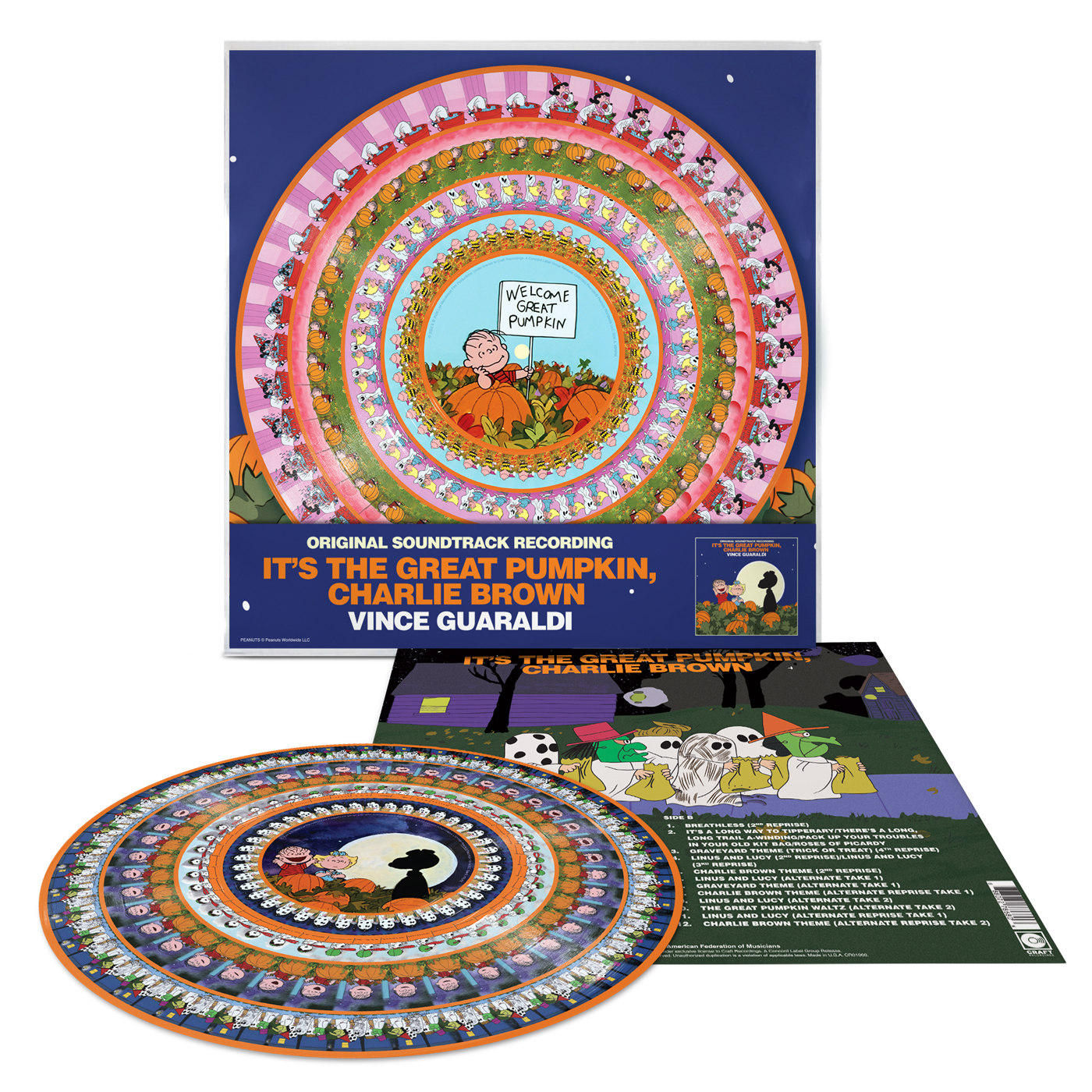 Vince Guaraldi- It's The Great Pumpkin, Charlie Brown (Zoetrope) PREORDER OUT 8/7