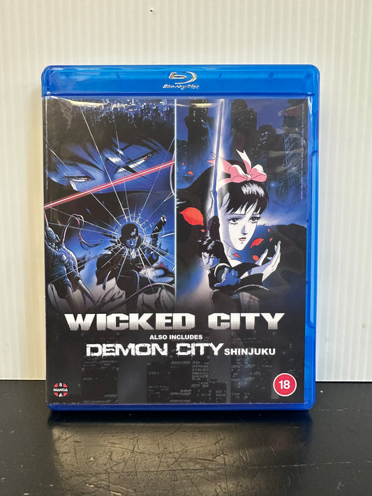Animated Feature- Wicked City and Demon City Shinjuku (Double Feature) [USED Blu-Ray]