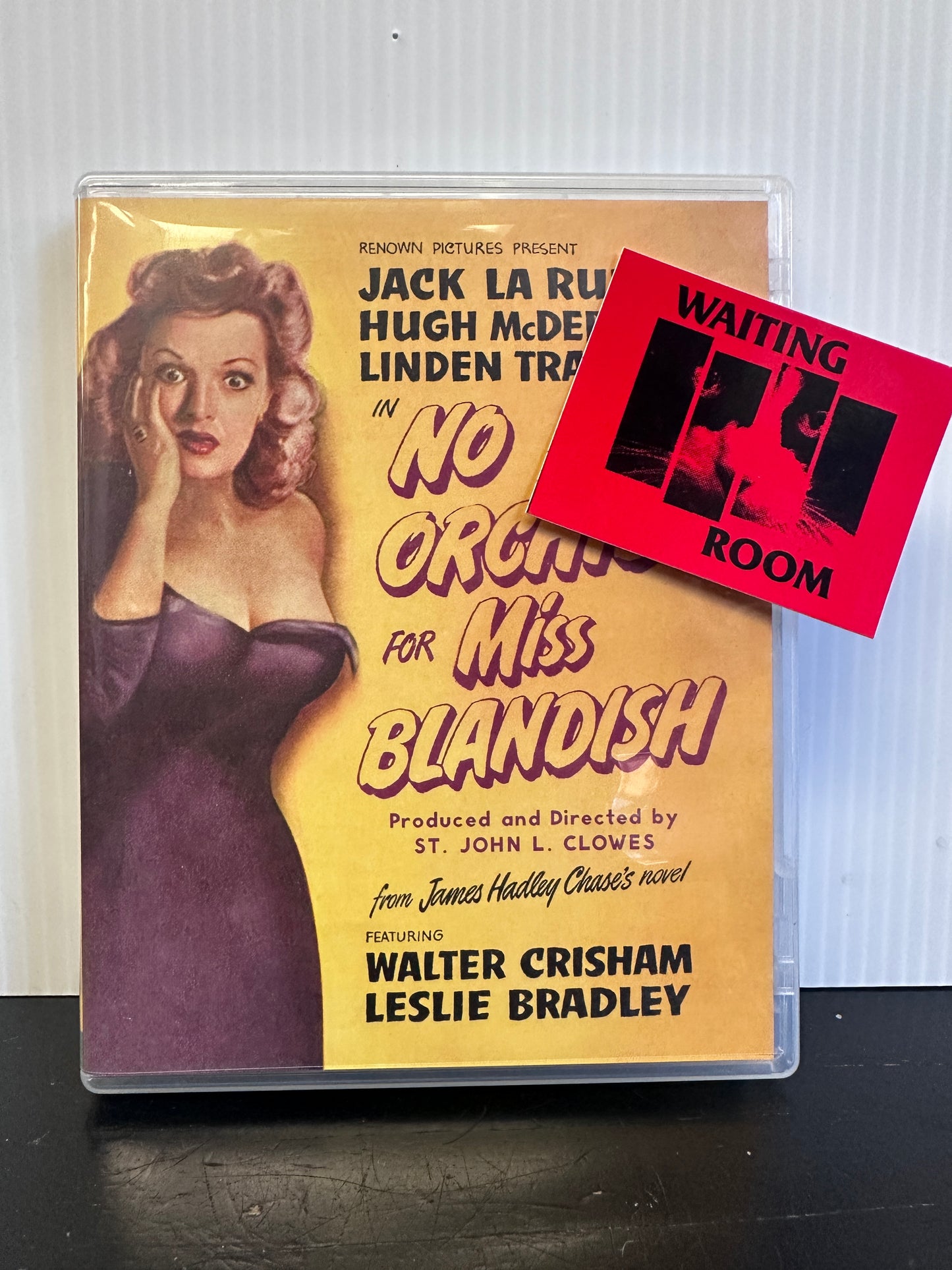 Motion Picture- No Orchids for Miss Blandish (indicator series) [USED Blu-Ray]