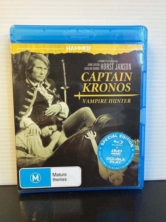 Motion Picture- Captain Kronos: Vampire Hunter [USED Blu-Ray]