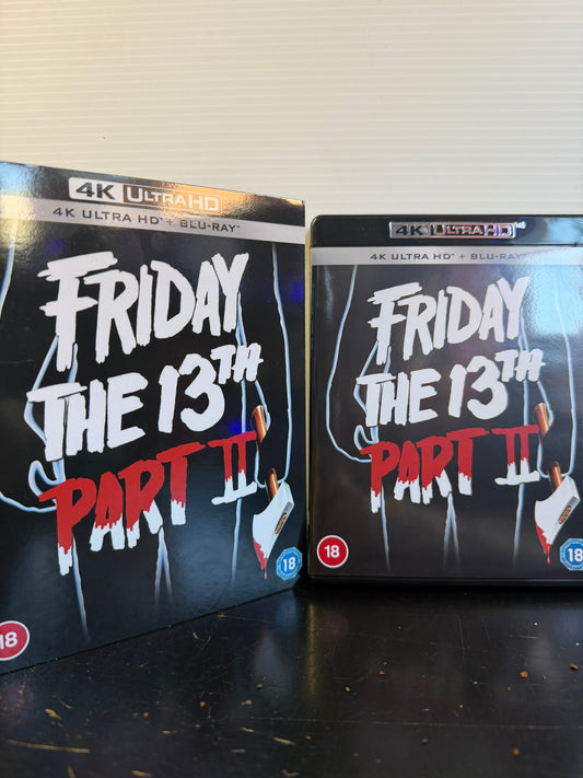 Motion Picture- Friday The 13th: Part II [USED Blu-Ray(4k uhd)]