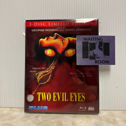 Motion Picture- Two Evil Eyes (3-Disc Limited Edition) [USED Blu-ray]