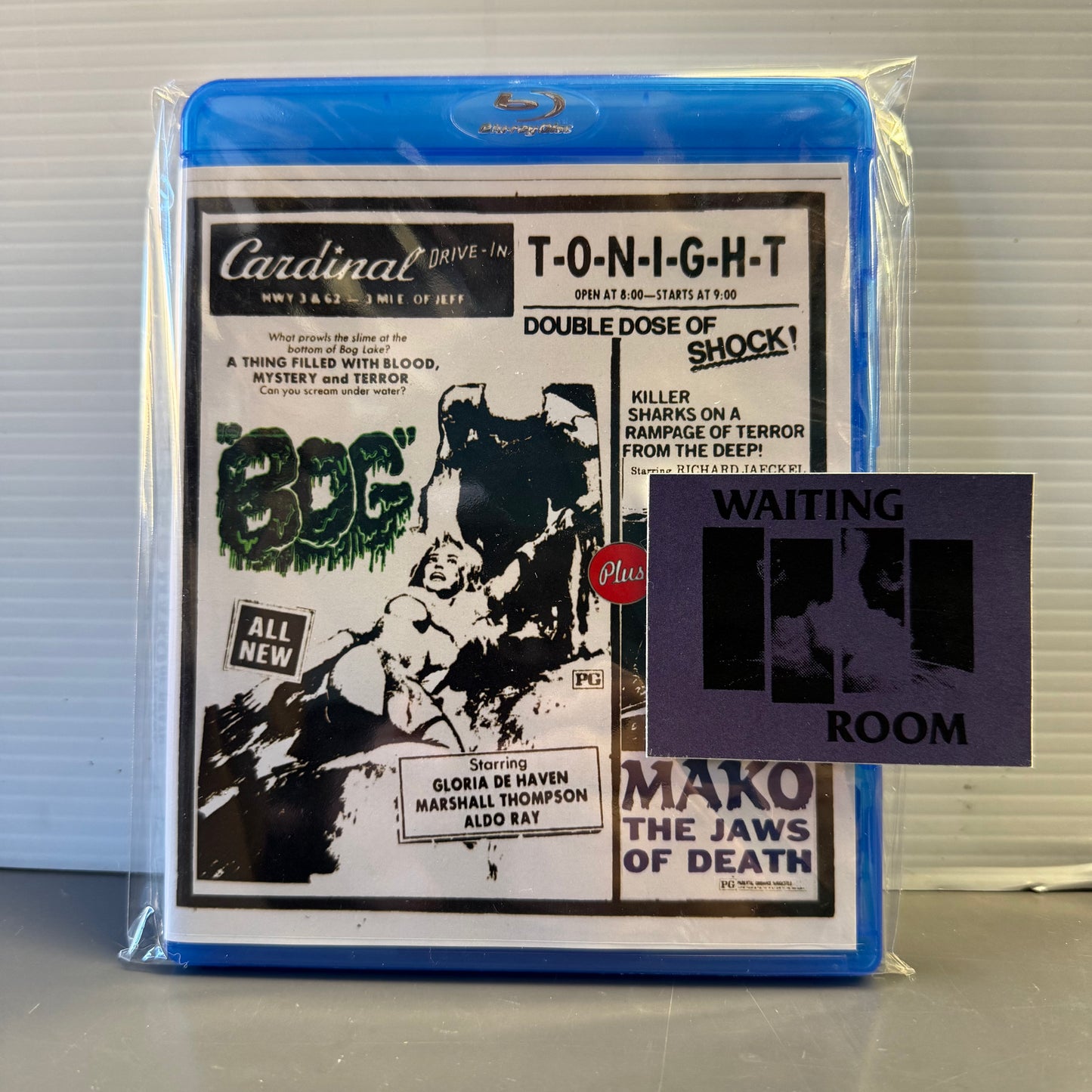 Motion Picture- Bog / Mako: Jaws of Death (Drive-in Double Feature #14) [USED Blu-ray]