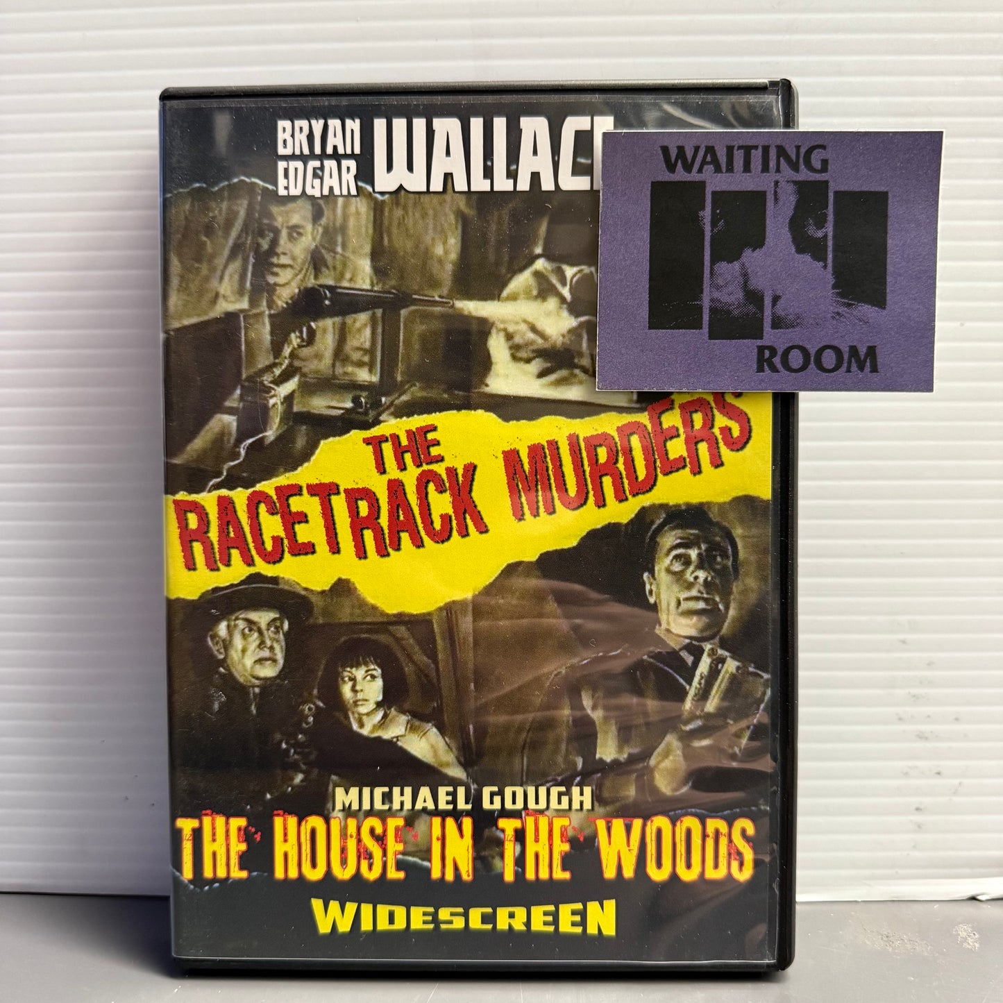Motion Picture- Edgar Wallaces's The Racetrack Murders / House in the Woods (Double Feature) [USED DVD]