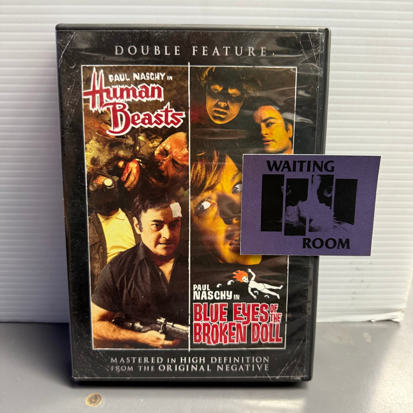 Motion Picture- Human Beasts / Blue Eyes of the Broken Doll [USED DVD]