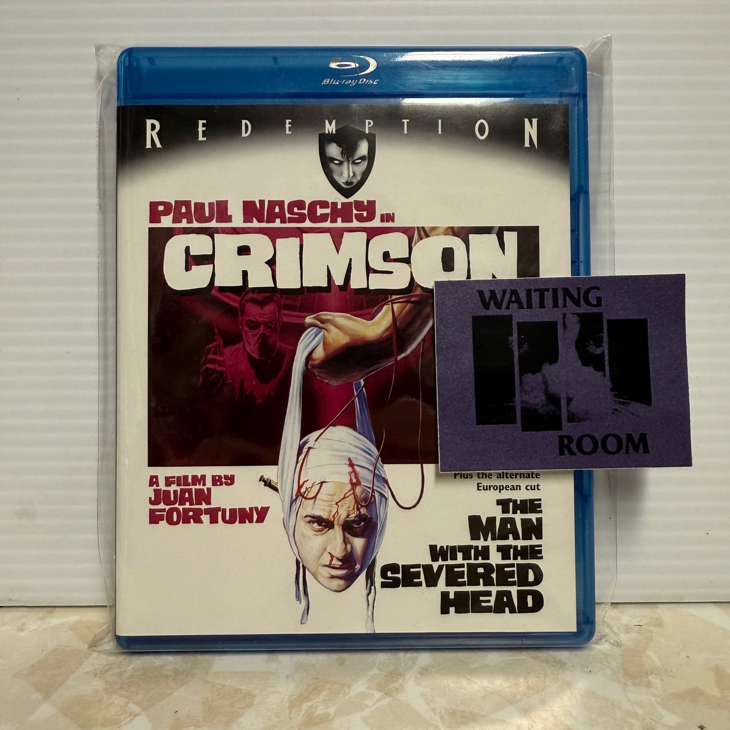Motion Picture- Crimson (The Man with the Severed Head) [USED Blu-ray]