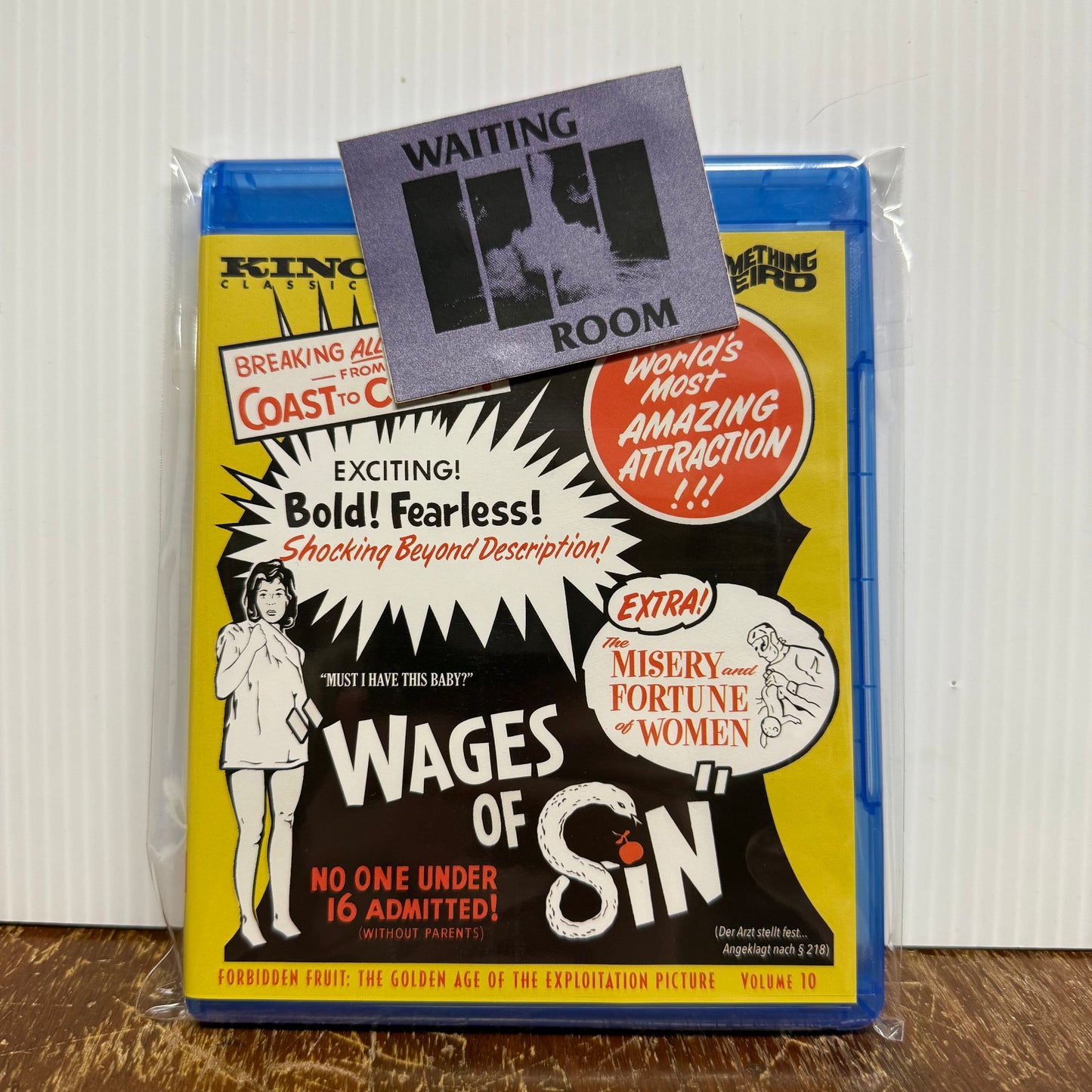 Motion Picture- The Wages of Sin (The Price of Sin / Forbidden Fruit: The Golden Age of the Exploitation Picture, Vol. 10) [USED Blu-ray]