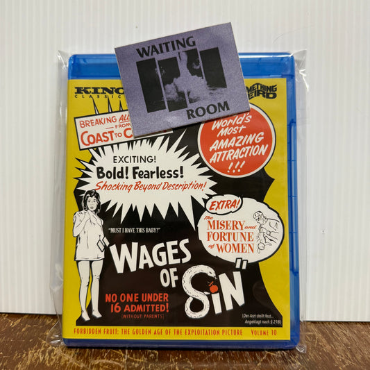 Motion Picture- The Wages of Sin (The Price of Sin / Forbidden Fruit: The Golden Age of the Exploitation Picture, Vol. 10) [USED Blu-ray]