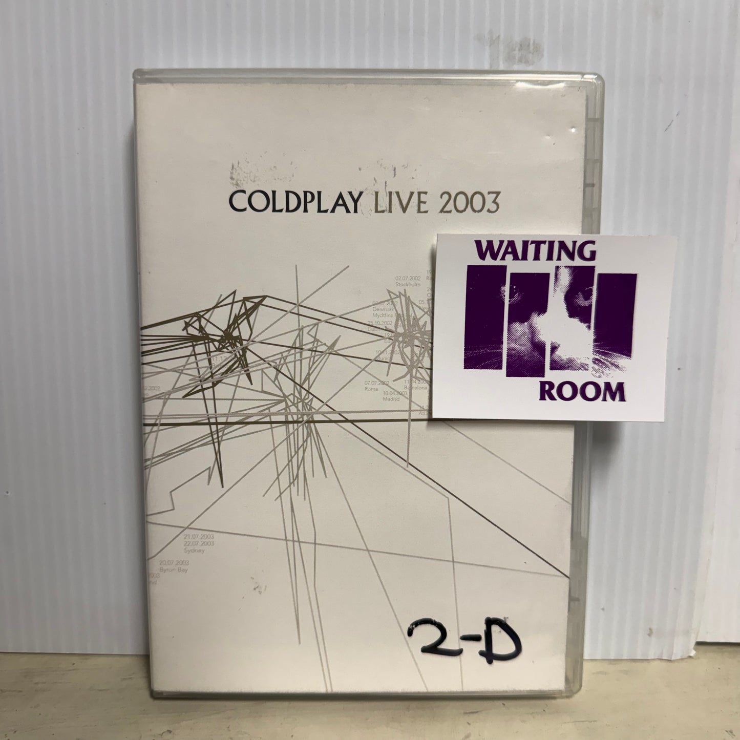 Coldplay- Live 2003 (USED CD / DVD)