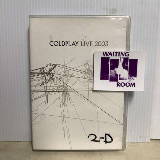 Coldplay- Live 2003 (USED CD / DVD)