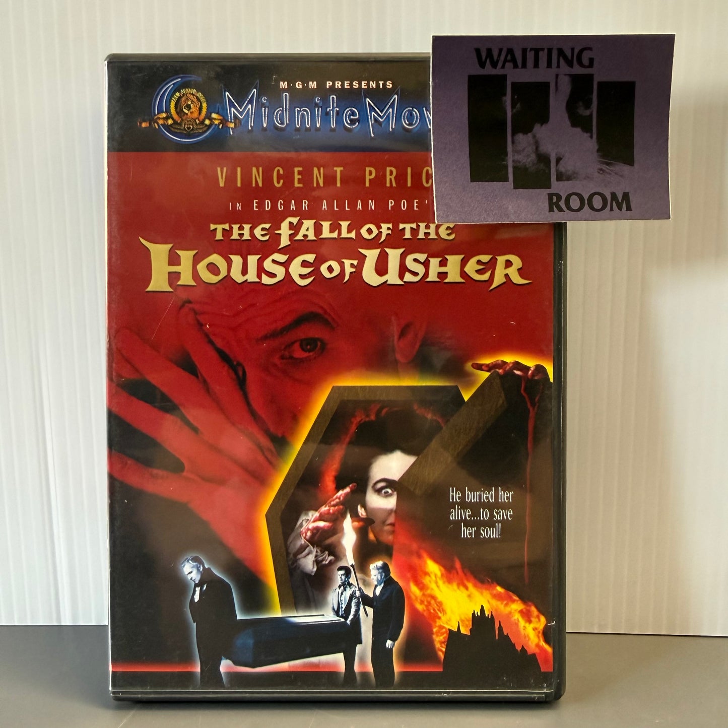 Motion Picture- The Fall of the House of Usher (Midnite Movies) [USED DVD]