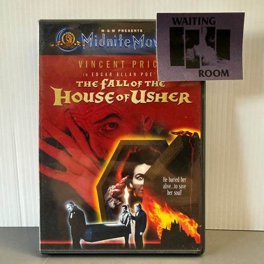 Motion Picture- The Fall of the House of Usher (Midnite Movies) [USED DVD]