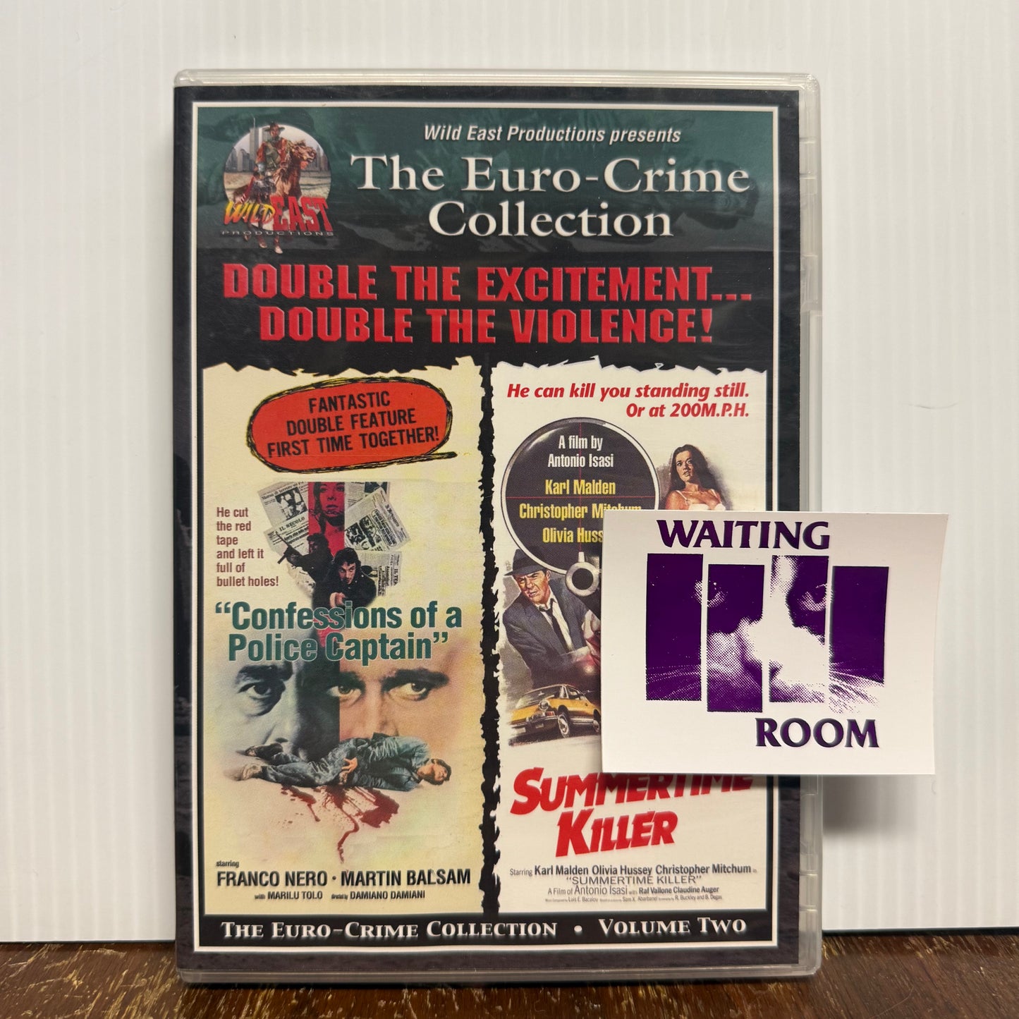 Motion Picture [v/a]- Confessions of A Police Captain / Summertime Killer [USED DVD]