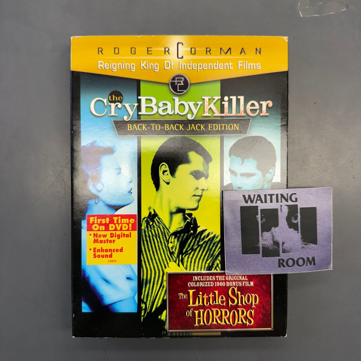 Motion Picture [v/a]- The Cry Baby Killer / Little Shop of Horrors (1960) [USED DVD]